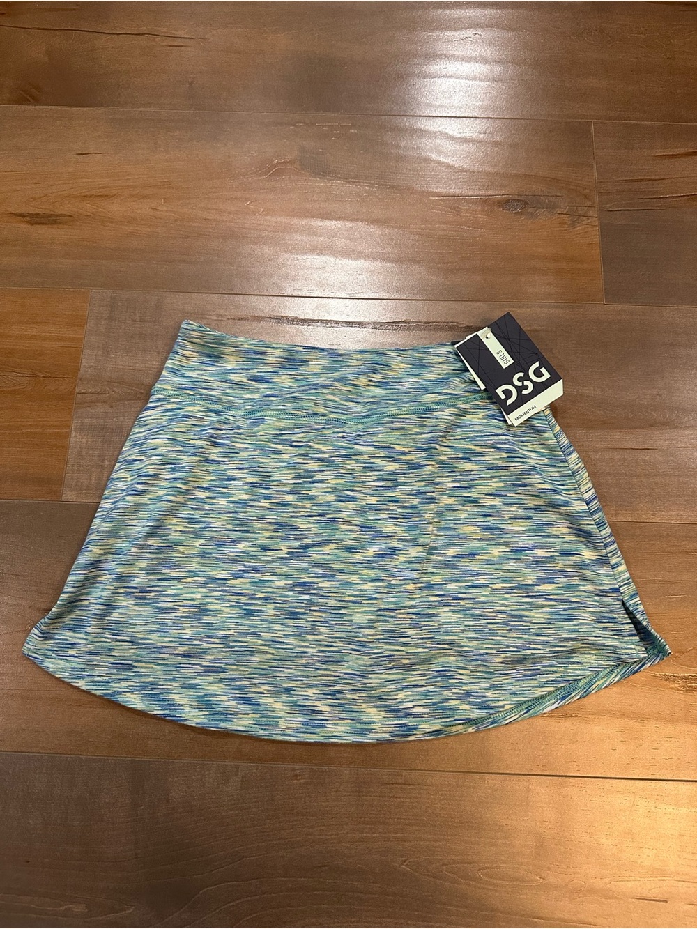 DSG Blue Multi Space-Dye Athletic Skirt
